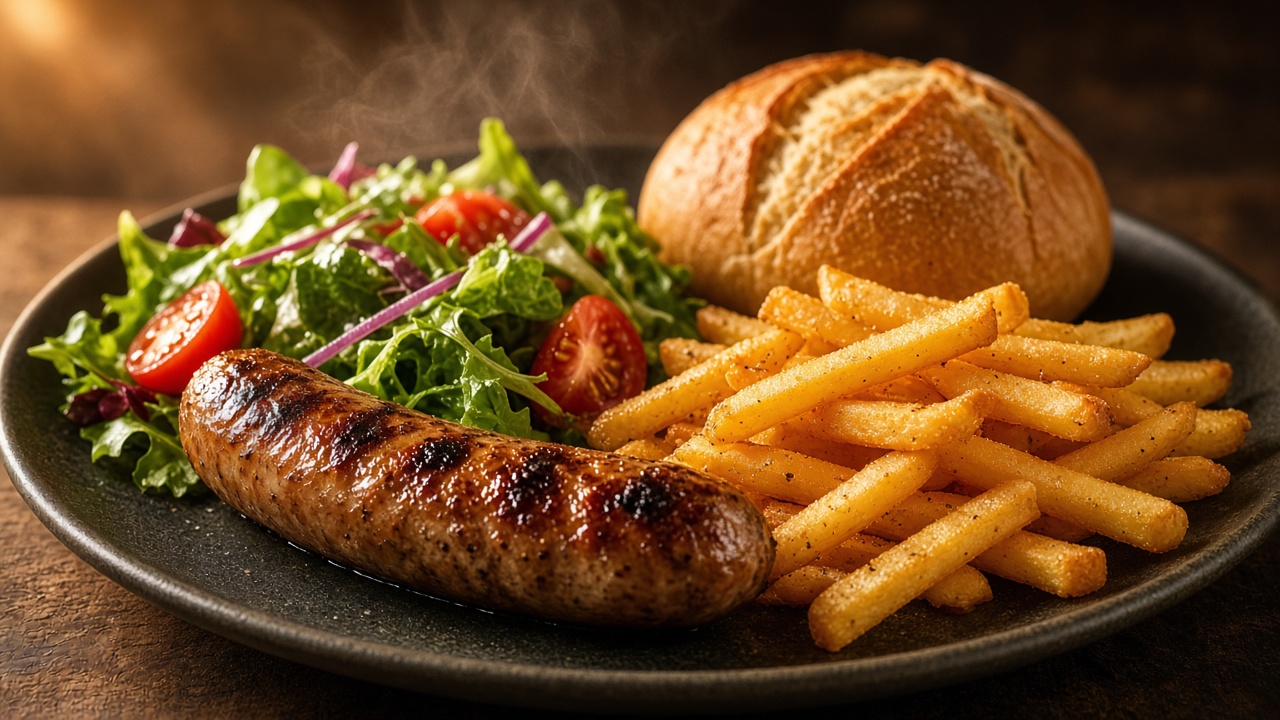 Appetitliches Mittagessen